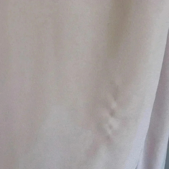 Victoria Beckham x Target Blush Pink Rabbit Collared Long Sleeve Dress - Picture 7 of 8